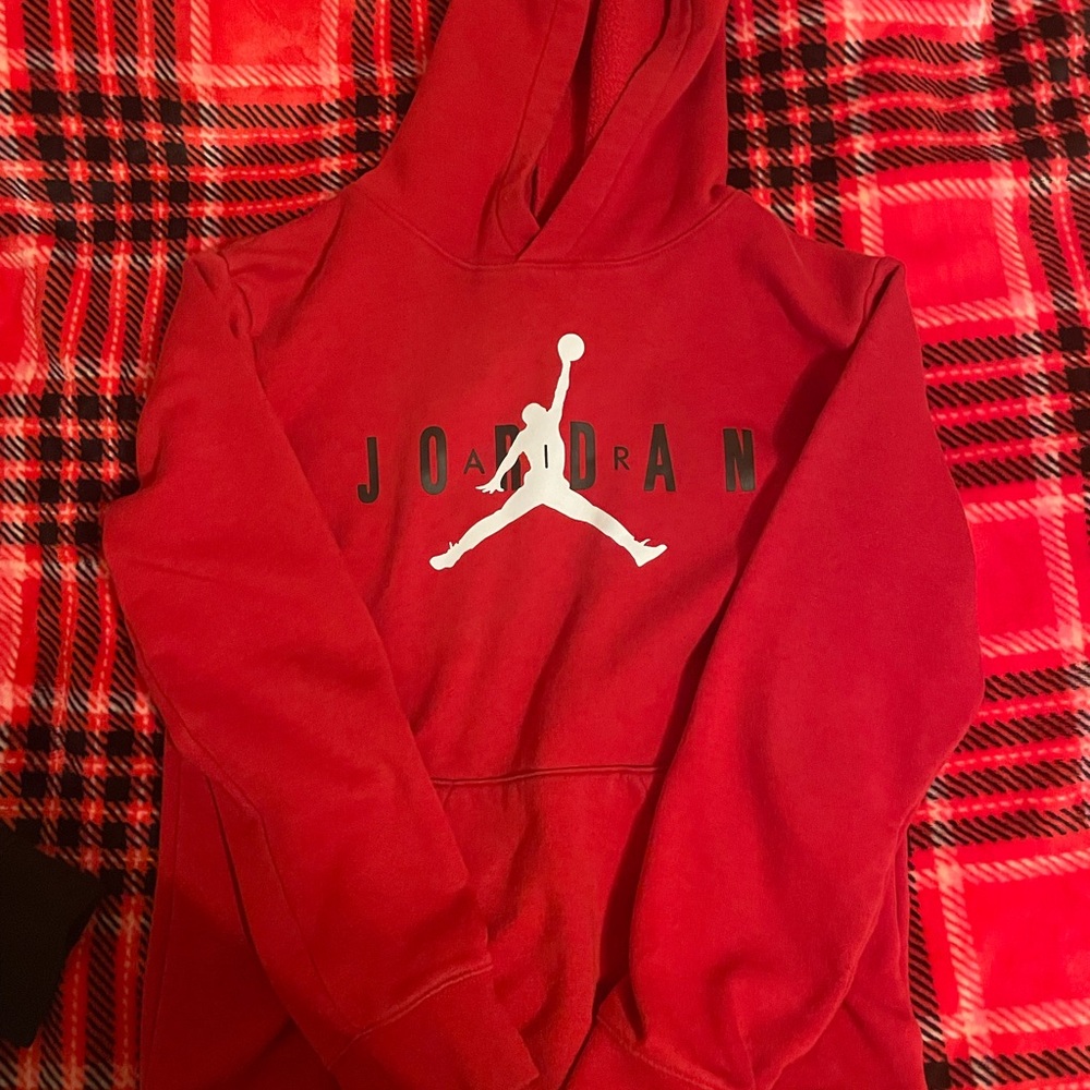 Kids large Jordan hoodie. Smoke free home